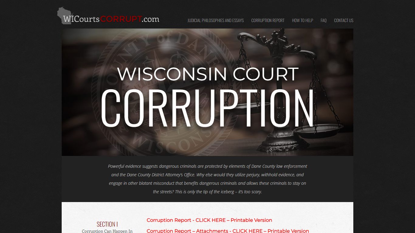 Wisconsin Court Corruption